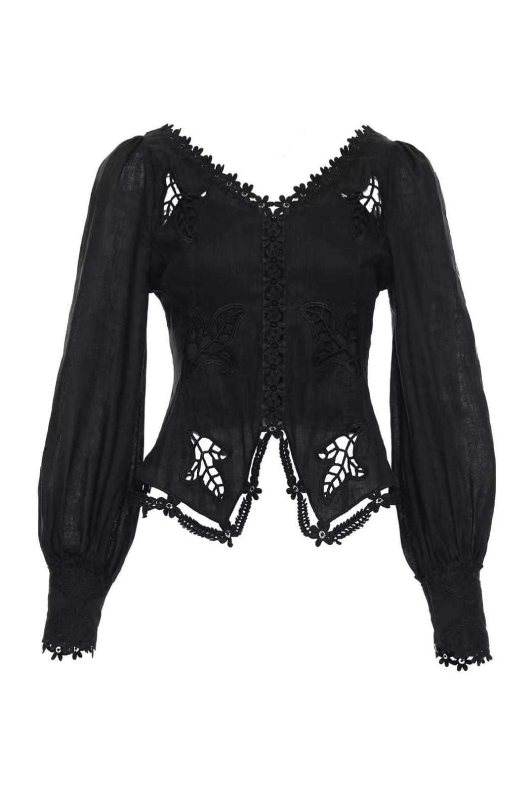 Sidonie Lace Trim Top