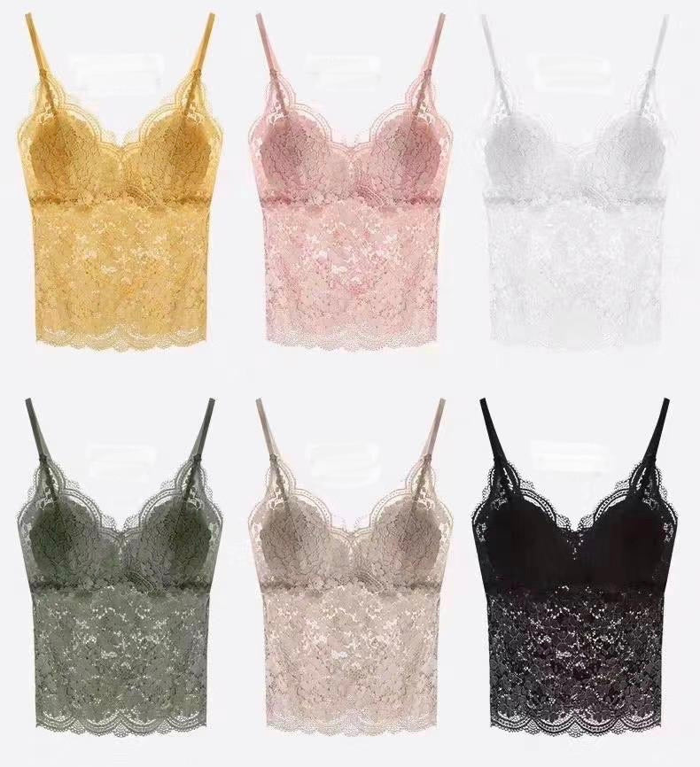 Floral Lace V-Neck Inner