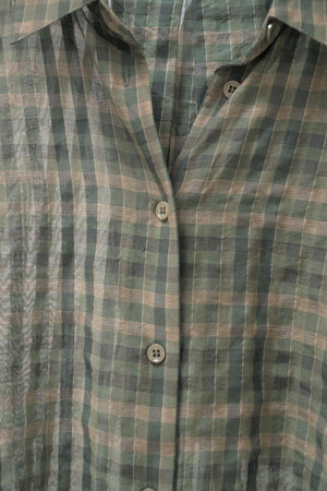 Frankie Checkered Shirt Top
